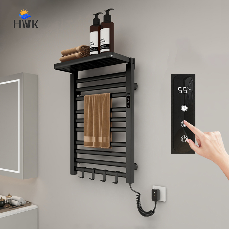 Towel Warmer Electric - Bathroom Electric Heated Towel Rail With