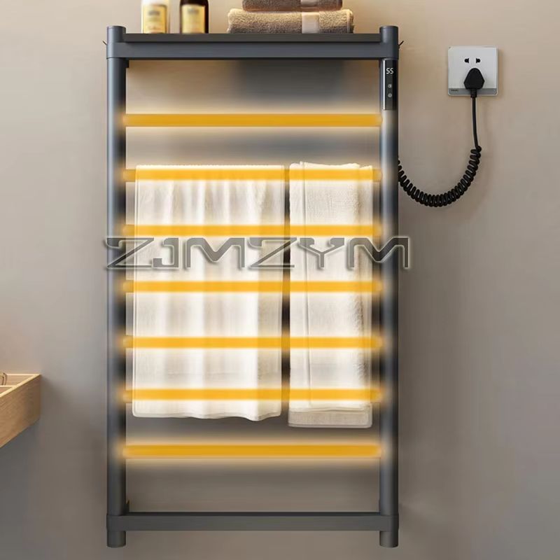 Towel Warmer Electric - Bathroom Electric Towel Rack Digital Display