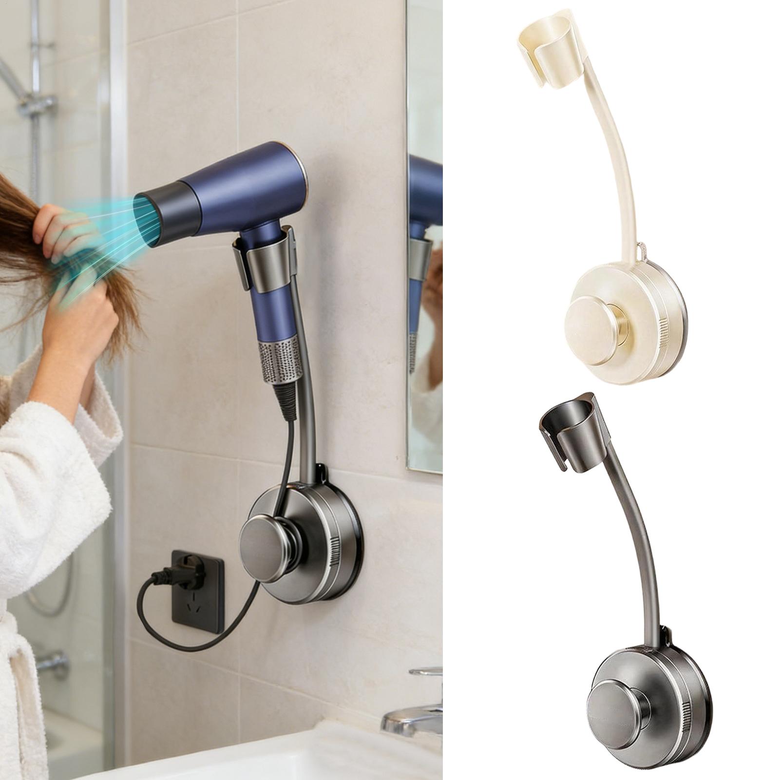 Home Bathroom Hand Dryer - Blow Dryer Stand 360-Degree Adjustable Hands-Free