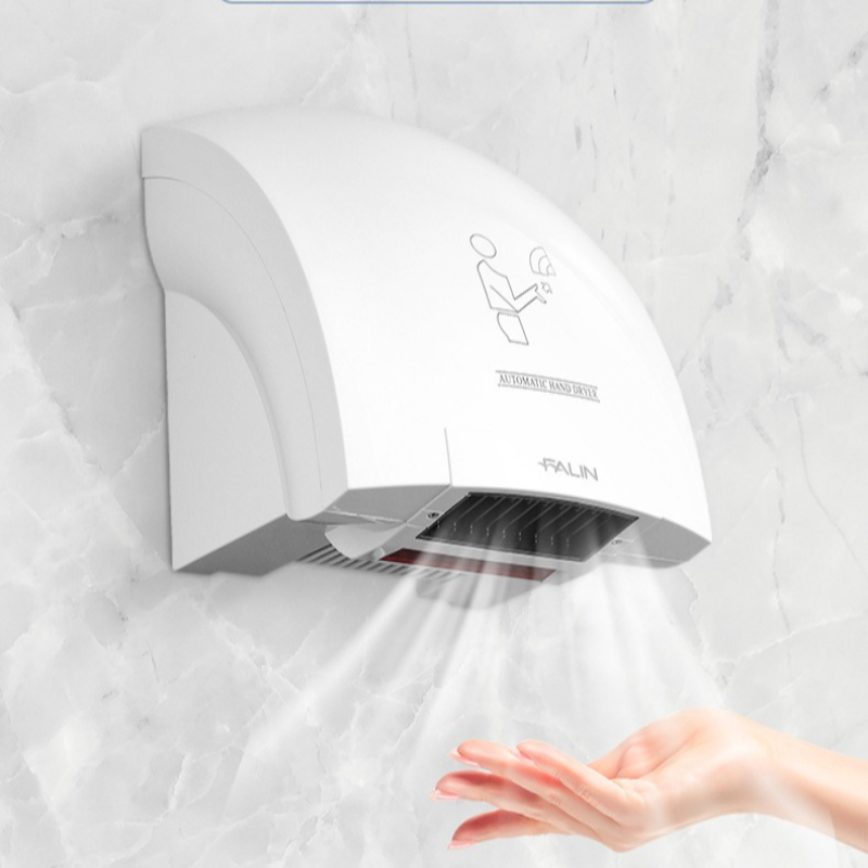 Home Bathroom Hand Dryer - Commercial Automatic Hand Dryer, High-Speed Smart