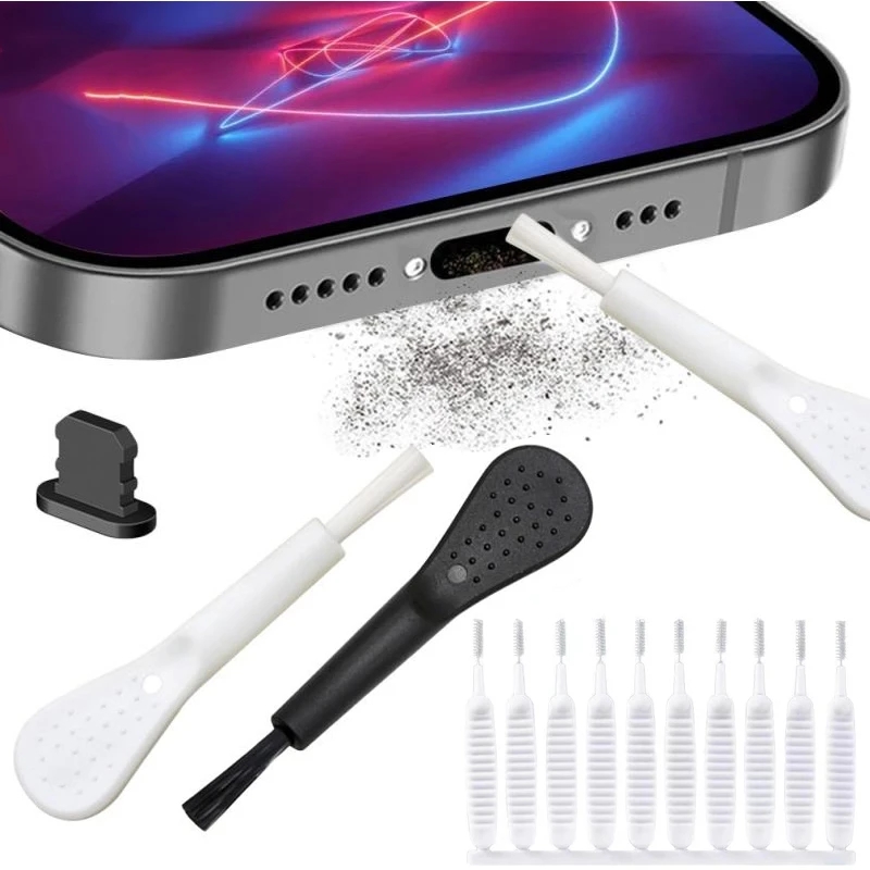 Home Bathroom Cleaning Kit - Mobile Phone Charging Port Dust Plug