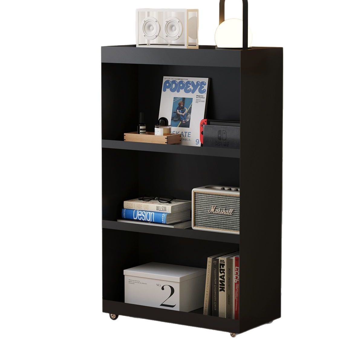 Home Bathroom Design Simple - Shelf Nordic simple home floor bookshelf