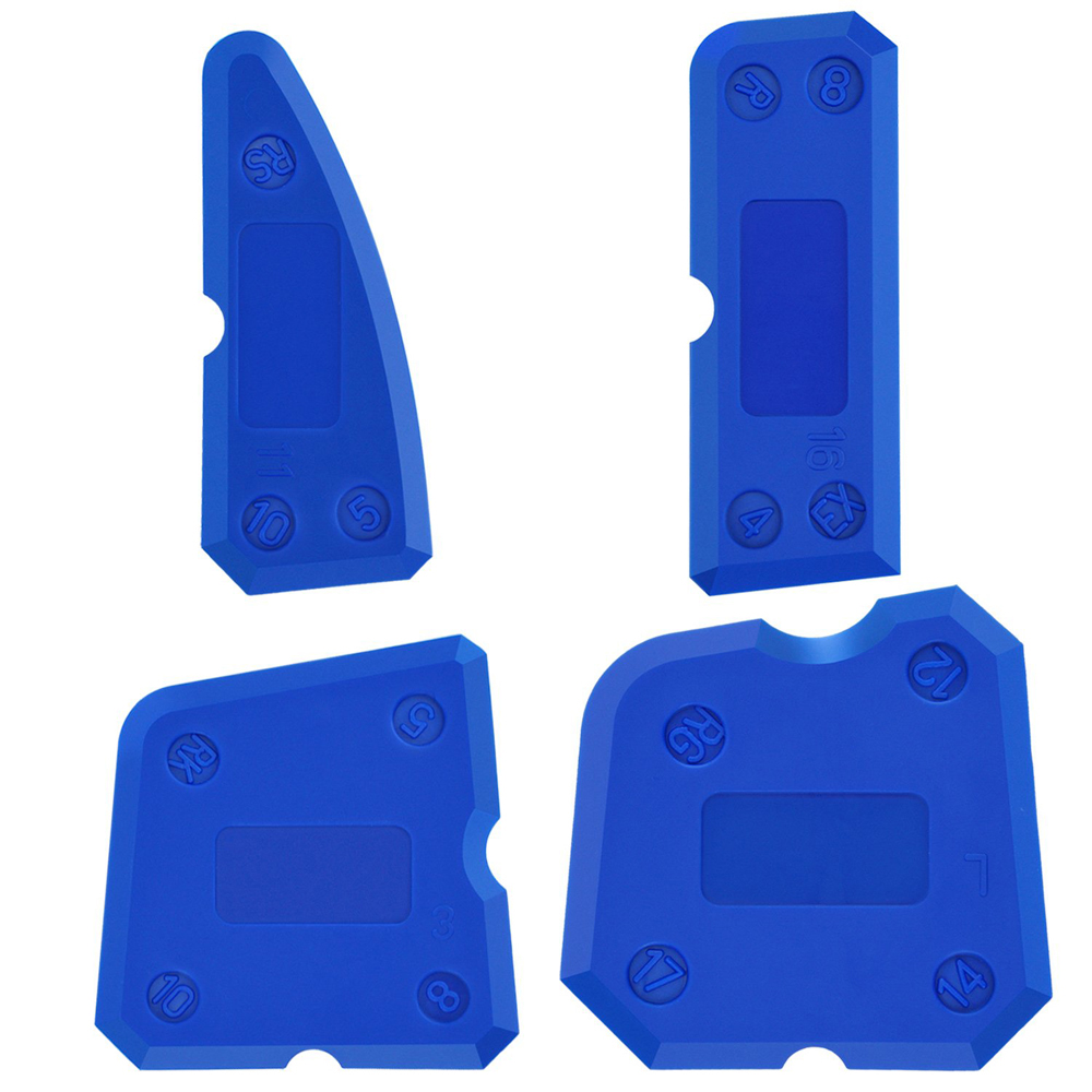 Home Bathroom Cleaning Kit - 4pcs Caulking Tool Set Cement Scraper
