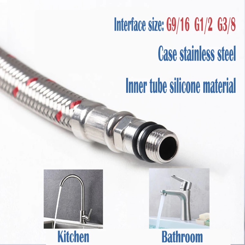 2PCS 60cm Flexible Plumbing Pi - đánh giá và giá Basin Mixer Tap