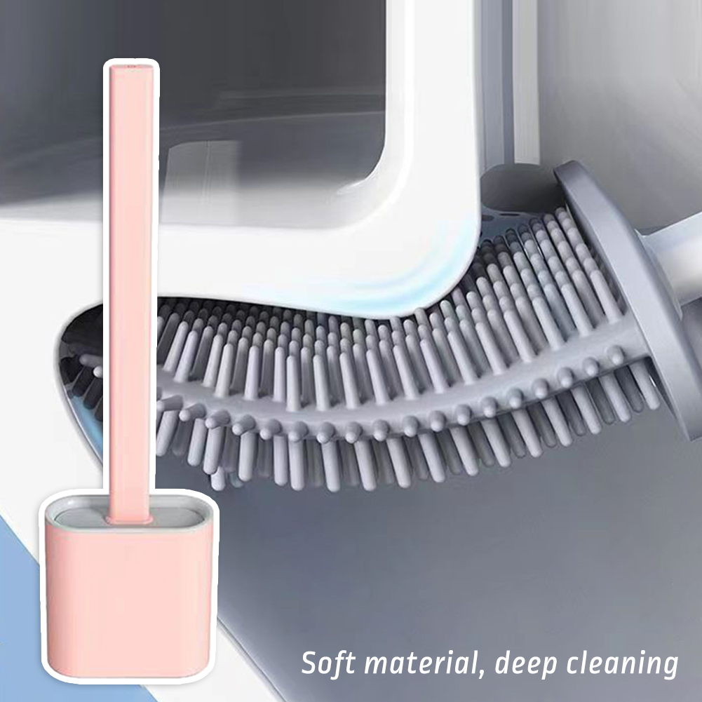 Flexible Toilet Brush Cleaner  - đánh giá và giá Home Bathroom Cleaning Kit