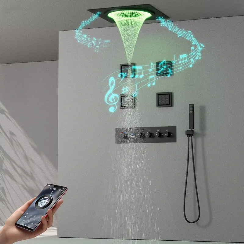 Smart LED Shower Set Bathroom  - đánh giá và giá Home And Bathroom