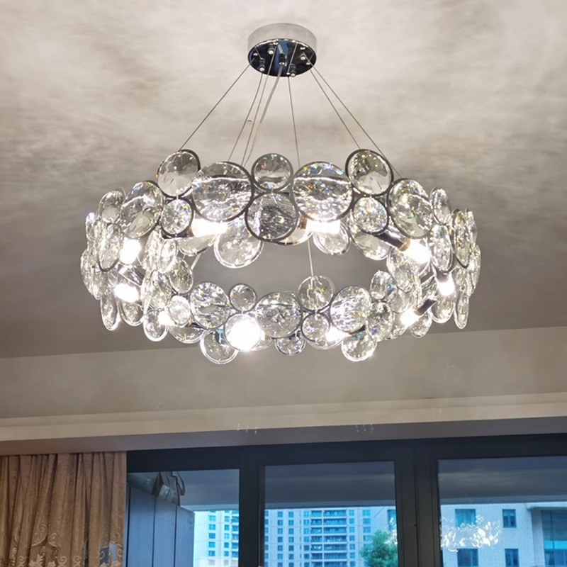 Modern Luxury Crystal Chandeli - đánh giá và giá Home Bathroom Design Simple