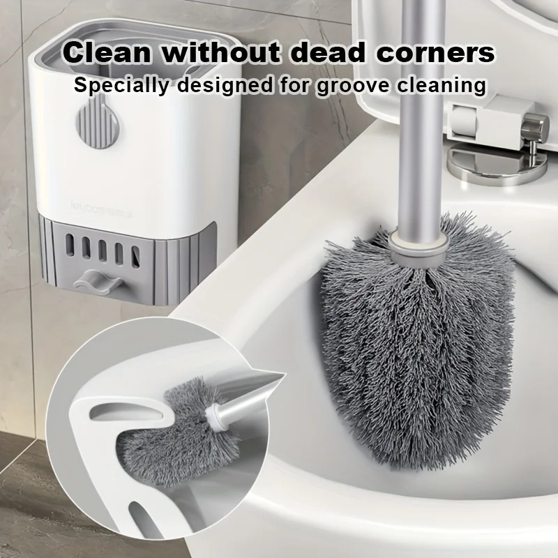 Toilet Brush Set With Holder,  - đánh giá và giá Home Bathroom Cleaning Kit
