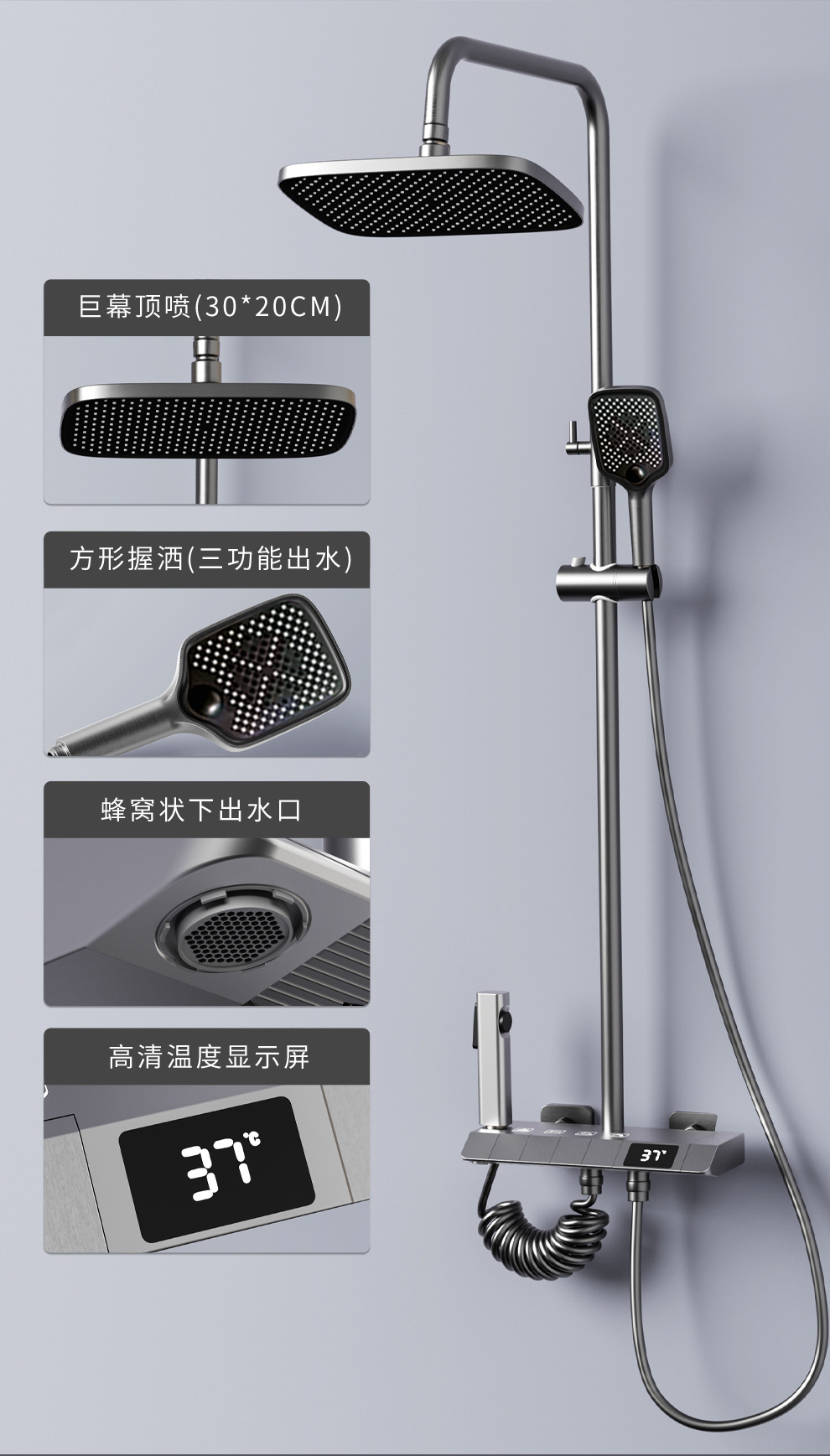 New Fashioned Brass Gun Grey P - đánh giá và giá Home And Bathroom