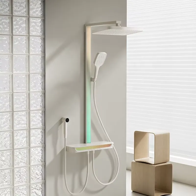 Brass Digital Waterfall Shower - đánh giá và giá Home And Bathroom