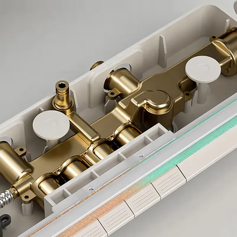 Brass Digital Waterfall Shower - đánh giá và giá Home And Bathroom