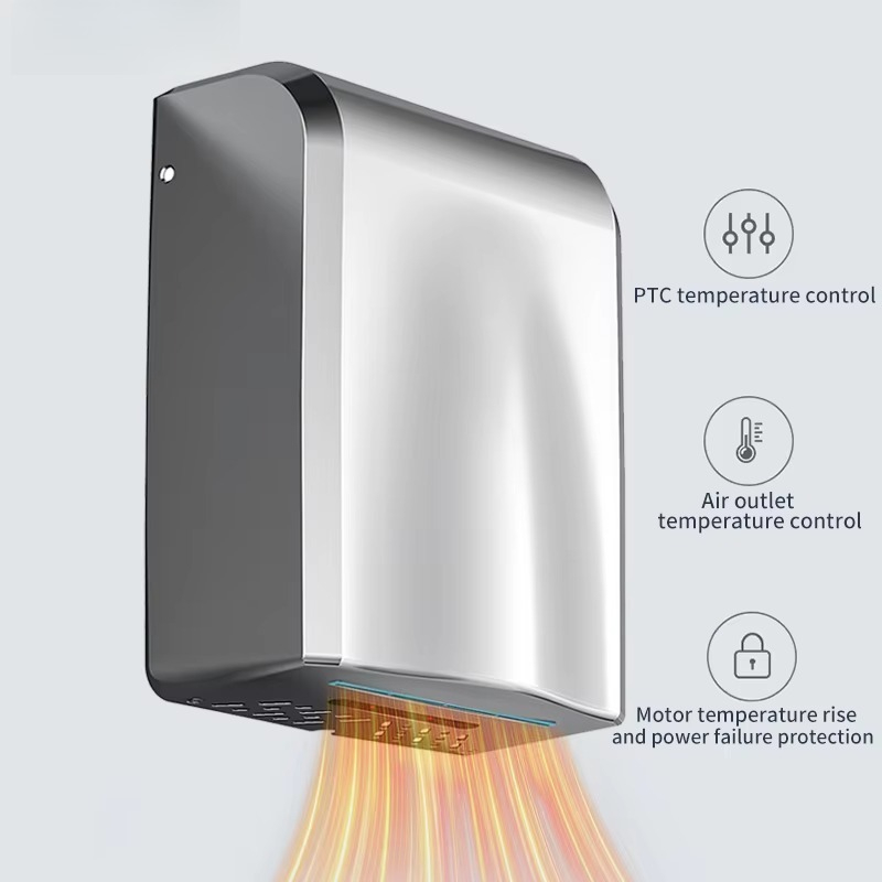 High Speed Automatic Hand Drye - đánh giá và giá Home Bathroom Hand Dryer
