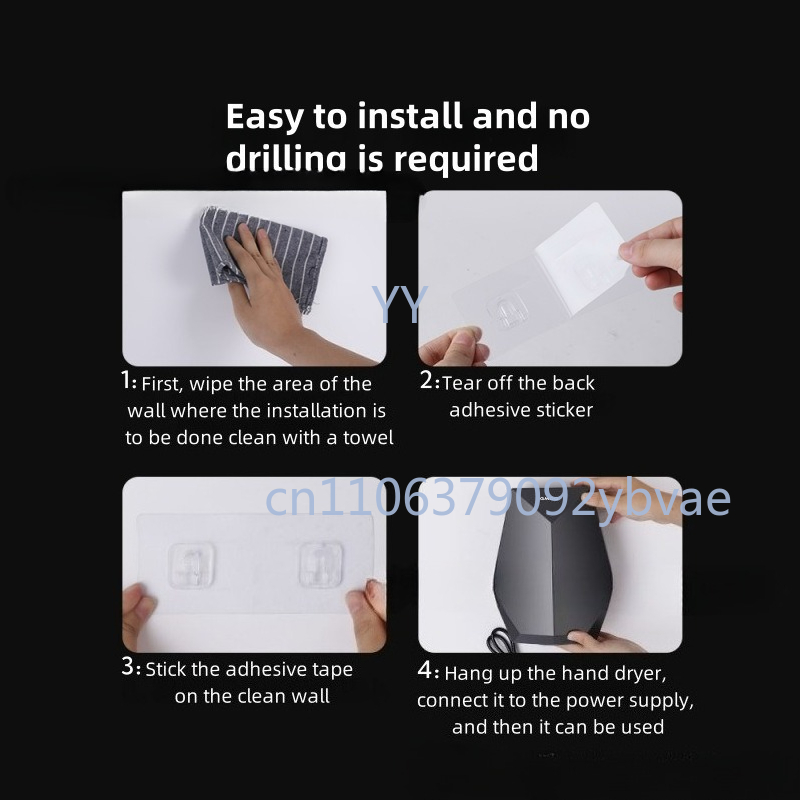 Intelligent Automatic Inductio - đánh giá và giá Home Bathroom Hand Dryer