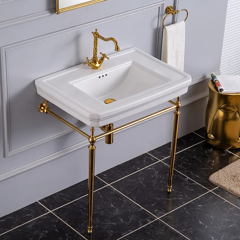 Three-hole bracket basin floor - đánh giá và giá Home Bathroom Design Simple