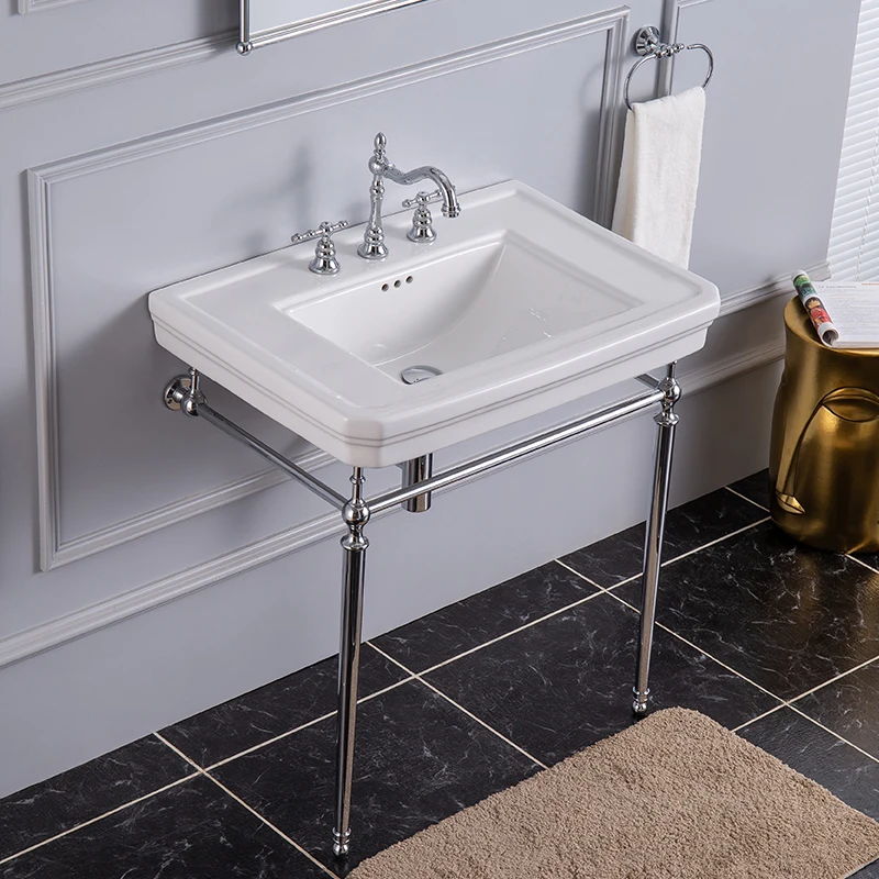 Three-hole bracket basin floor - đánh giá và giá Home Bathroom Design Simple