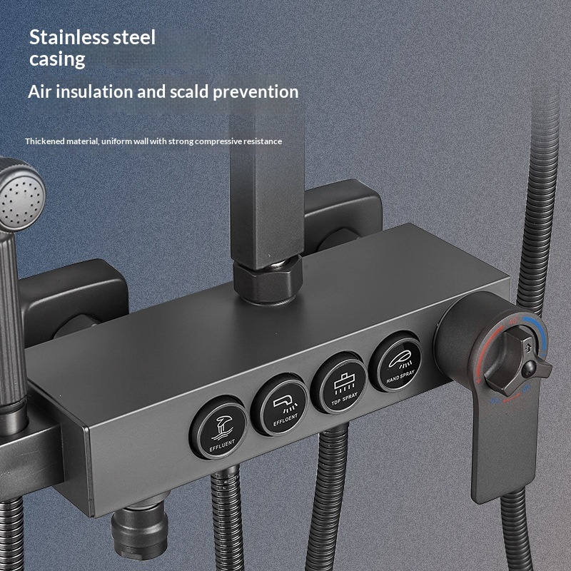 Stainless Steel Shower Set Ant - đánh giá và giá Home And Bathroom
