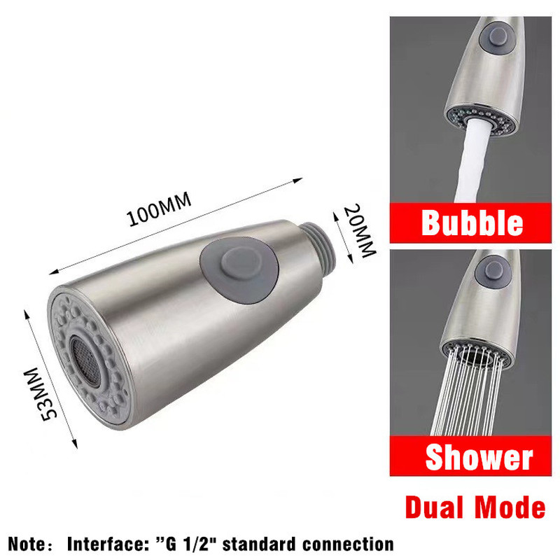 2 Mode Kitchen Pull Out Faucet - đánh giá và giá Basin Mixer Tap