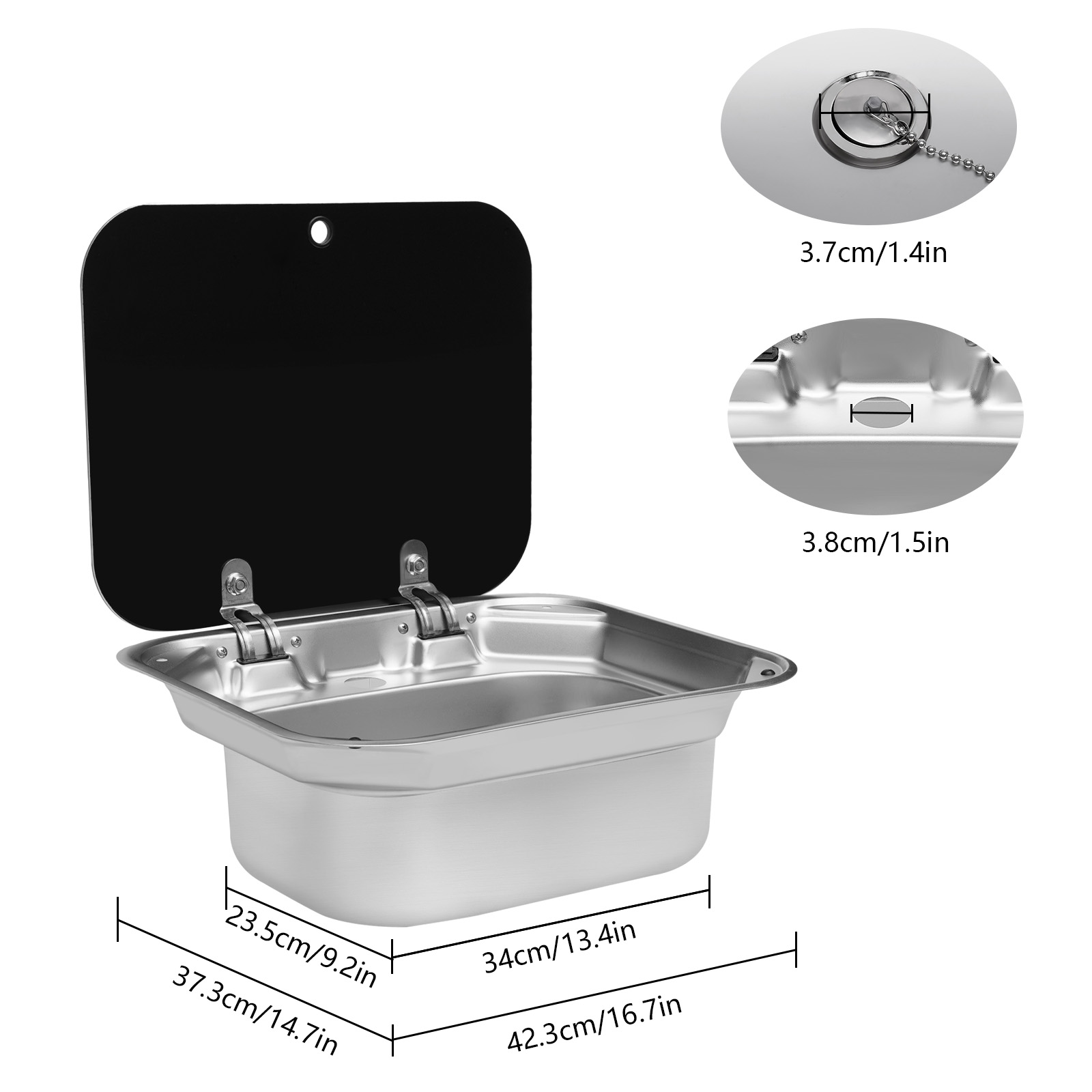 Complete RV Sink Combo Kit wit - đánh giá và giá Basin Mixer Tap