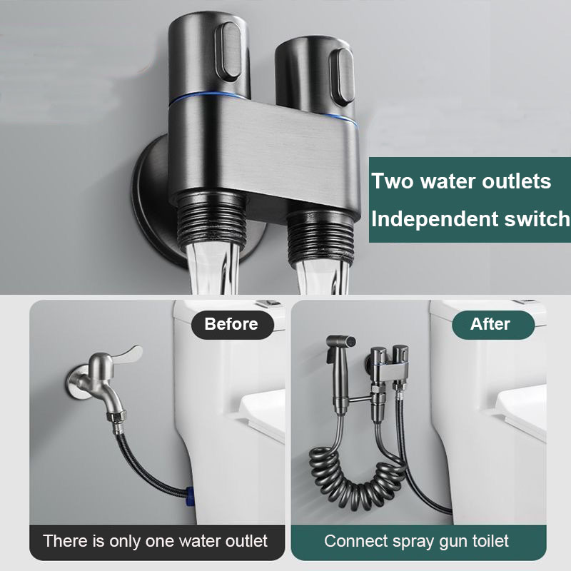 Stainless Steel Bathroom Cold  - đánh giá và giá Home Bathroom Cleaning Kit