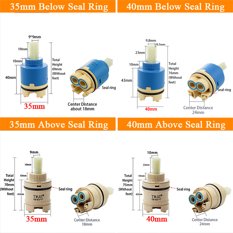 Tập Trộn Cao Ống Van 35 Mm/40  - đánh giá và giá Basin Mixer Tap