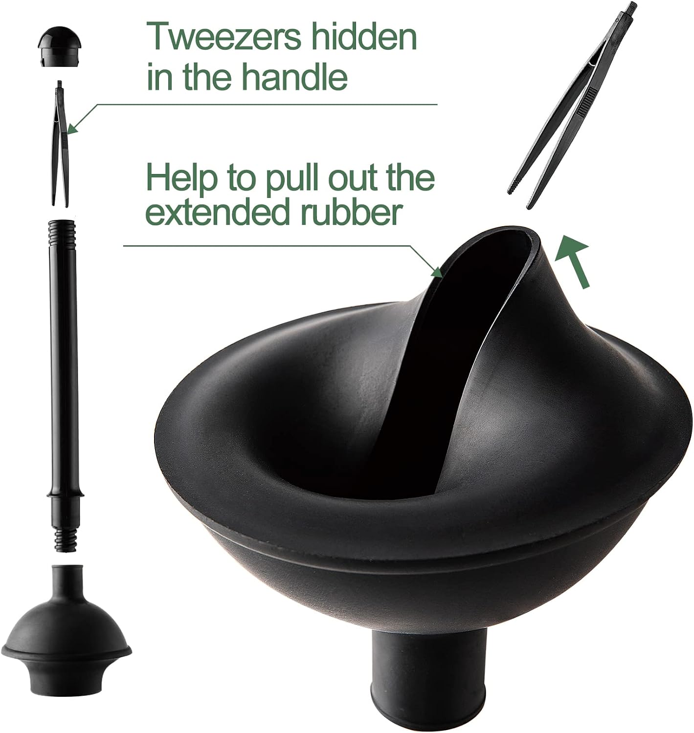 2 In 1 Toilet Brush And Plunge - đánh giá và giá Home Bathroom Cleaning Kit